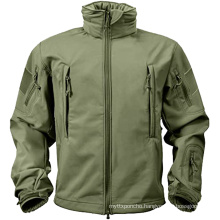 Wholesale army green tactical jacket military men softshell jacket